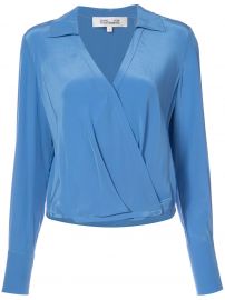 Diane Von Furstenberg wrap Blouse at Farfetch